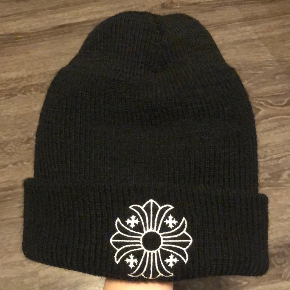 Chrome Hearts Horseshoe Wool Beanie Hat